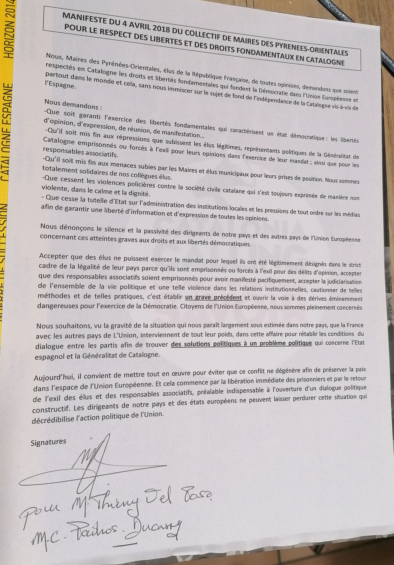 firma manifest