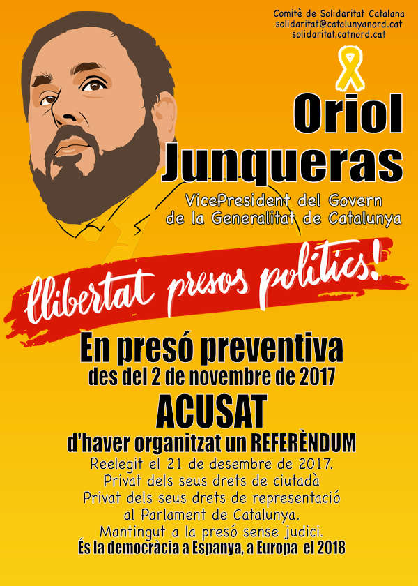 Postal Oriol Junqueras