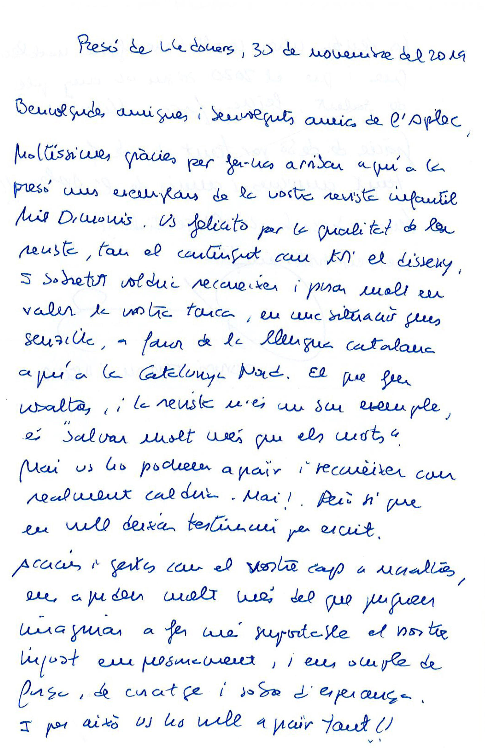 Carta Jordi Turull 12 2019 1 1